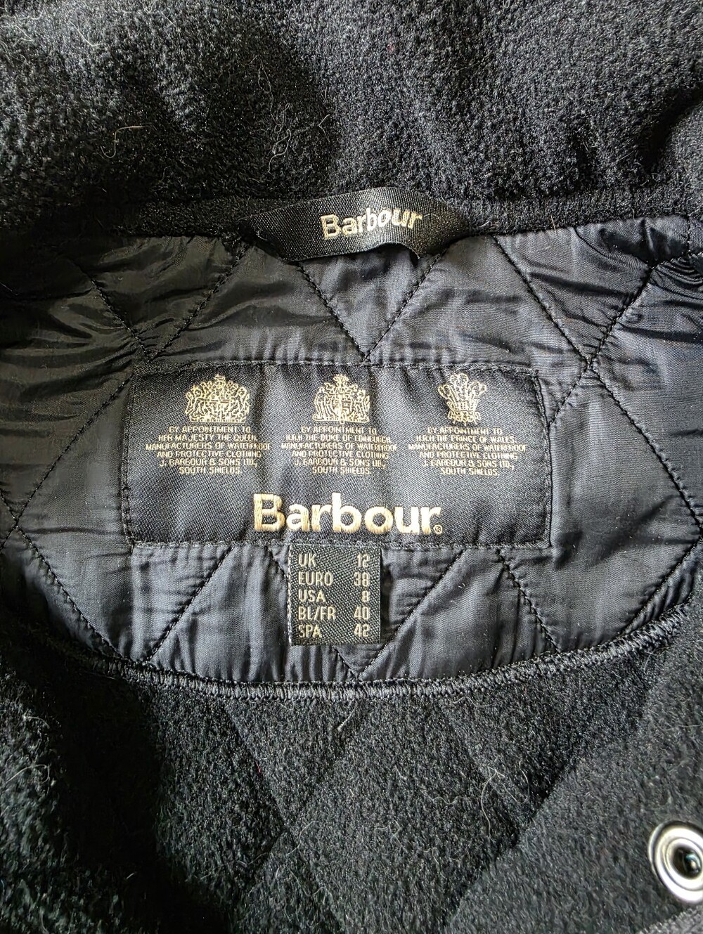Barbour Quilted Jacket - Picture 9 of 9